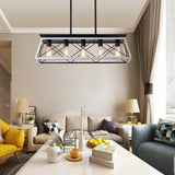 (Same as W134065438/L1001) 5-Light Farmhouse Chandeliers For Dining Room white(No Bulbs) W1340P206634