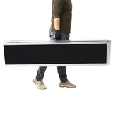 wheel chair ramp 10ft ,aluminium threhold ramp,Portable and Foldable, 600 Pound Capacity, Non-Skid W465142522