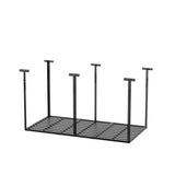 ZNTS 3x6 Overhead Garage Storage Rack, Heavy Duty Adjustable Ceiling Mounted Storage Racks, 750LBS Weight 93039307