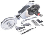 Power Steering Pump and 1 Groove Keyway Pulley with Bracket Kit Fit for Small Block Chevy 265 283 83176925