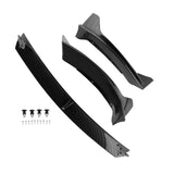 Front Bumper Lip Splitter Spoiler fit for 2020-24 Tesla Model Y Carbon Fiber Look 10789569