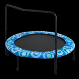 ZNTS XTP002 Assembled children's trampoline happy expression outdoor and indoor for kids age 3 - 7 W1711P180849