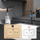 Kitchen Sink, Black Kitchens with Pull out Sprayer,Kitchen Bar Single Hole W1932P218059