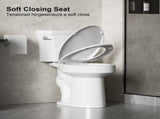 4.8 LPF 1.28 GPF Siphonic Two-Piece Toilet, Side Single Flush, CUPC, Watersense, ADA Height, Gloss W3192P279681