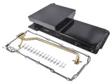 Rear Sump Oil Pan Kit Black Fit for Chevrolet Small Block V8 GEN. III/IV GM LS LS1 LS2 49038420
