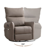 ZNTS Rocking Recliner Chair,360 Degree Nursery Rocking Chair,Glider Chair,Modern Small Rocking 83570915