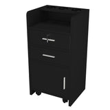 Salon Wood Rolling Drawer Cabinet Trolley Spa 3-layer Cabinet Equipment with A 05549997