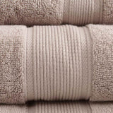 100% Cotton 8 Piece Antimicrobial Towel Set B03599326