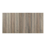 Industrial Style 1pc Sofa Table Natural Tone Slat Design Console Table Open Bottom Shelf Living Room B011P214571