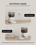 Automatic Cat Feeder, 4L Detachable Cat Food Dispenser for Dry Food Up to 15 Portions 6 93759080