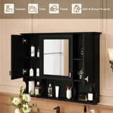 35'' x 28'' Wall Mounted Bathroom Medicine, Modern Bathroom Wall with Mirror, Mirror N710P209443B