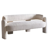 75.59" Wide Boucle Upholstery Modern Sofa for Living Room Beige W579125477