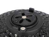 13in Round Ceramic Charcoal Grill Black 06062545