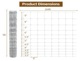 5x164 ft Advanced Weave Farm Enclosures Long-Lasting and Secure Galvanized Farm Fence 75287777