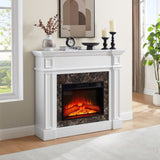 Only Mantel --White, 45.6"W*11.8"D*40"H W1758P213500