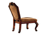 Chateau Fabric & Cherry Finish De Ville Side Chair B2726P282913