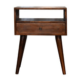 Modern Chestnut Solid Wood Bedside B182P166567