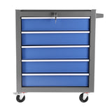 ZNTS 5 Drawers Rolling Tool Chest with Wheels, Portable Rolling Tool Box on Wheels, Tool Chest Organizer W1239132616