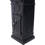 Mailboxs Mailboxes Residential The Court Large-Capacity Letter Box, Garden Floor Safety Mailbox, W465P230044