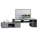 ZNTS Adjustable TV Stand Console for TV's Up to 65" 58416701