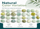 38lbs cyan River Rocks, 2-3 inch Polished Pebbles for Plants, Vase Filler, Aquarium, Landscaping, 88565484