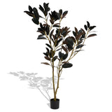 Simulated green plant pot indoor living room home iron tree leaves tree bonsai home W2945P278470
