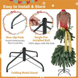 5 FT Pre-lit Mannequin Artificial Christmas Tree Dress Form 99641371