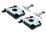4 PCS Lower & Upper Left & Right Catch Latch Hood Lock 51238229807 for BMW E46 E39 E52 E53 42783794