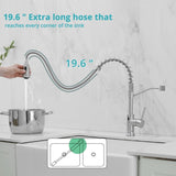 Touchless Kitchen Faucet,Hands Free Automatic Smart Kitchen Faucet W1932P154582
