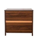 2 Drawer Farmhouse File Cabinet,Filing Cabinet with Lock for Home Office W331P272380