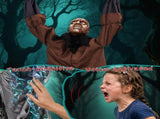 5ft Halloween Wall-Climbing Ghost Decoration with-Activated Moving Legs, Roaring & Laughing 22410506