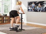 Multi-Functional Exercise Stepper - StepTwist Design, 300lbs Capacity, Non-Slip PedalsStable Metal 55977092