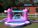 Inflatable Bounce House for Kids 3-8 - Bouncy Castle with Slide, Blower, Water Pool & Ball Pit 47430261