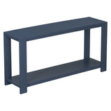 U_STYLE Distinctive Features of a Minimalist Console Table with Bottom Shelf and Four Legs, Suitable N711P173084V