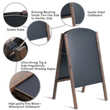 Outdoor BillboardSidewalk Signage Chalkboard 17.7" x 15.0" x 31.5" 08153795