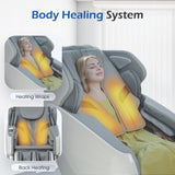 ZNTS BOSSCARE 2023 Brand New Update GR8686 Massage Chairs with AI Voice, App Control SL Track Zero W73082248