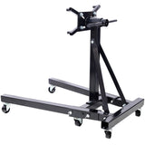 ZNTS Folding Engine Stand 2000 LBS Capacity Motor Hoist 360 Degree Adjustable Mounting Head Dolly Mover 99540283