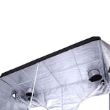 ZNTS LY-240*120*200cm Home Use Dismountable Hydroponic Plant Grow Tent with Window Black 12839684