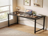 47 Inch Computer Desk Home Office Writing Study Desk Gaming TableBlack 24305083