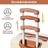 Hardshell Luggage Sets 2Pcs Bag Spinner Suitcase with TSA Lock Lightweight 20" 24" PP309433AAK