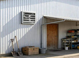 16" Shutter Exhaust Fan, Wall Mount Ventilation & Cooling for Greenhouse, Garage, Shed, Shop & Attic 86994421