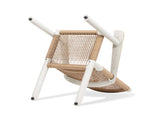 Atlas Adirondack Outdoor Lounge Chair Natural Beige All Weather Wicker B2719P320846