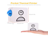 Poooli L1 Mini Portable Inkless printer 203DPI Bluetooth Connection Journal Crafts Travel Photos 84060565