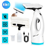 ZNTS 4 In 1 Cordless Window Vacuum Cleaner Rechargeable Glass Tile Mirror Cleaning Tool with Dual Water 75959779