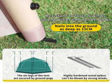 4-post Camping Tent 3-4 people easy to set up inflatable tent Luxury camping outdoor air blown tent, 20208326