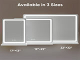 22-inch 32-inch LED Illuminated Mirror with Built-in lights, Small Smart Touch-Controlled 95734014