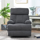 Oversized Power Lift Recliner Chair for Elderly, Electric Fabric Recliner Chair for Seniors, Home W1028P261272