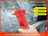 Red Multi-functional car safety hammer with Flashlight 98447541