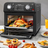 ZNTS 12.5 Quart 7-in-1 Convection Toaster Oven, 1500W, 5 Pre-set Menus, Roast, Bake, Grill, Broil, Toast, W1002P292365