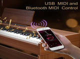 GDP-104 88 Keys Full Weighted Keyboards Digital Piano with Furniture Stand, Power Adapter, 24836385